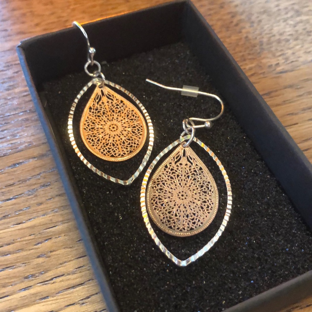 Earrings.